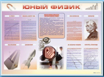 Стенд-уголок "Юный физик" - «globural.ru» - Ступино