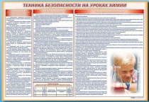 Стенд-уголок "Техника безопасности на уроках химии" - «globural.ru» - Ступино