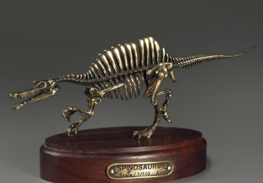 Модель скелета динозавра Spinosaurus - «globural.ru» - Ступино