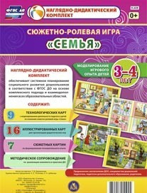 Сюжетно-ролевая игра "Семья" для детей 3-4 лет - «globural.ru» - Ступино