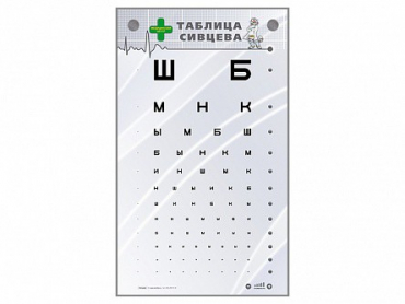 Интерактивный стенд "Таблица Сивцева" - «globural.ru» - Ступино