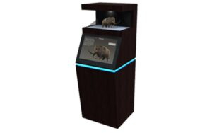 Голографическая 3D пирамида с сенсорным монитором "Классик" - «globural.ru» - Ступино